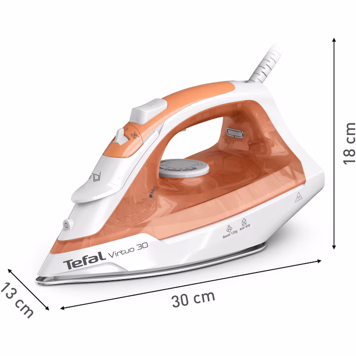 Fier de călcat cu abur Tefal Virtuo FV2C40E0 - imagine 7