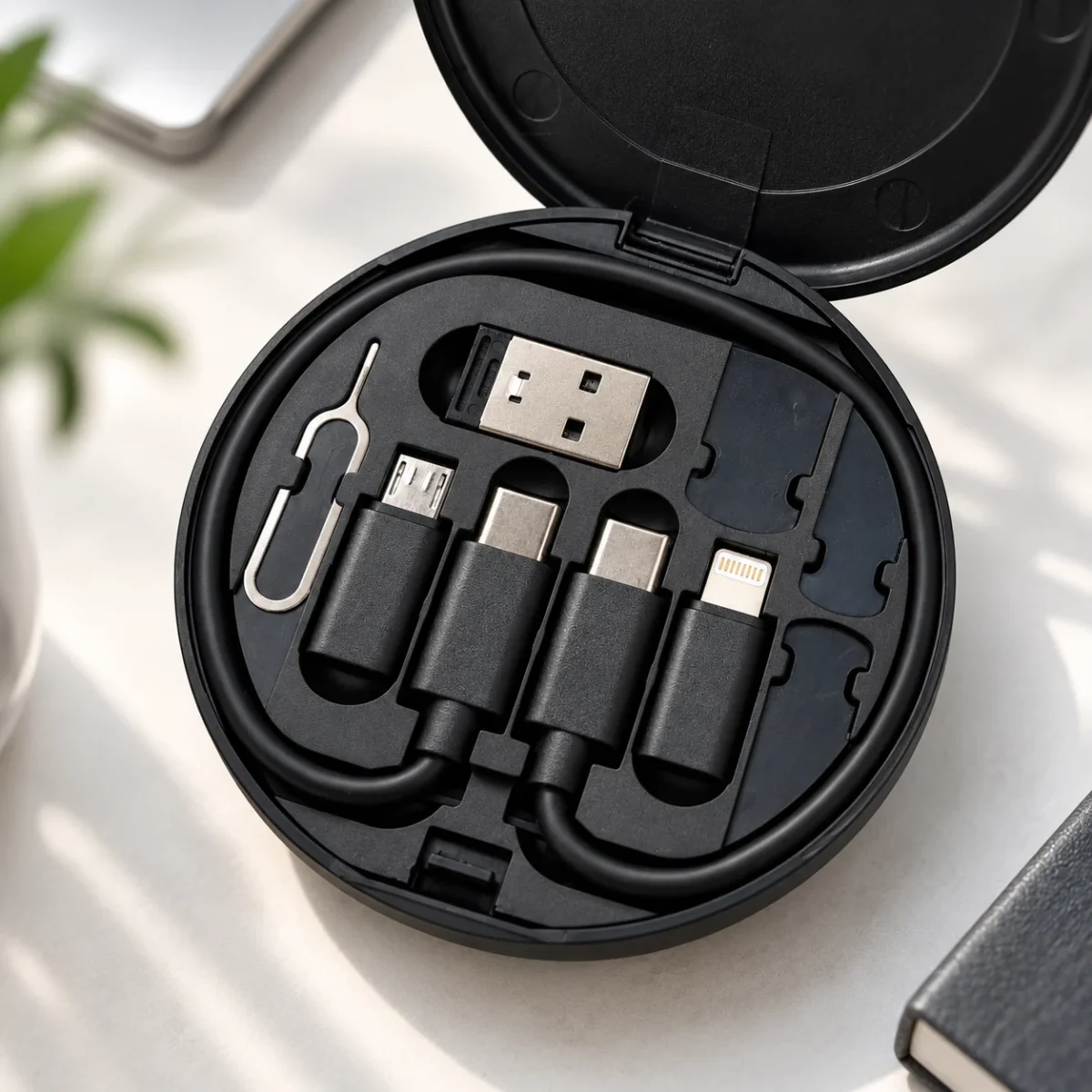 Kit de încărcare multifuncțional 60W, cu suport telefon